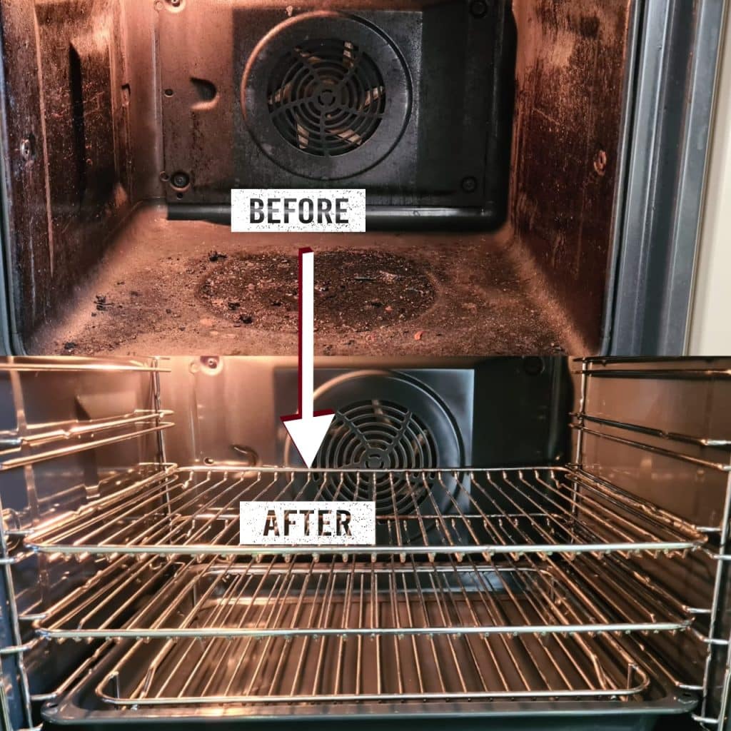 oven cleaning quinton 1 Professional oven cleaning in Quinton showing a cleaner oven after service