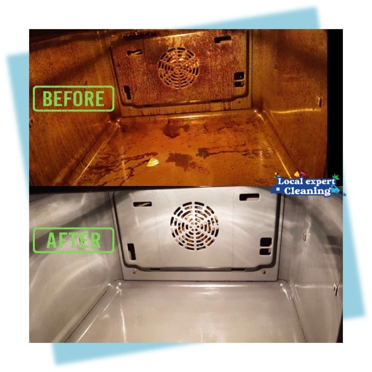 Oven Cleaning Romsley 1 Oven cleaning in Romsley showing a sparkling clean oven after grease and burnt-on food removal