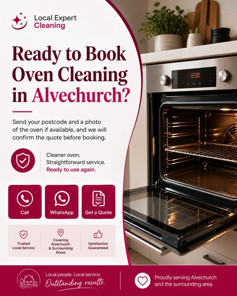Book professional oven cleaning in Alvechurch with Local Expert Cleaning