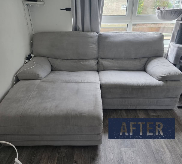 Upholstery Cleaning Sandwell 6 After upholstery cleaning in Sandwell showing cleaner fabric furniture after professional upholstery cleaning
