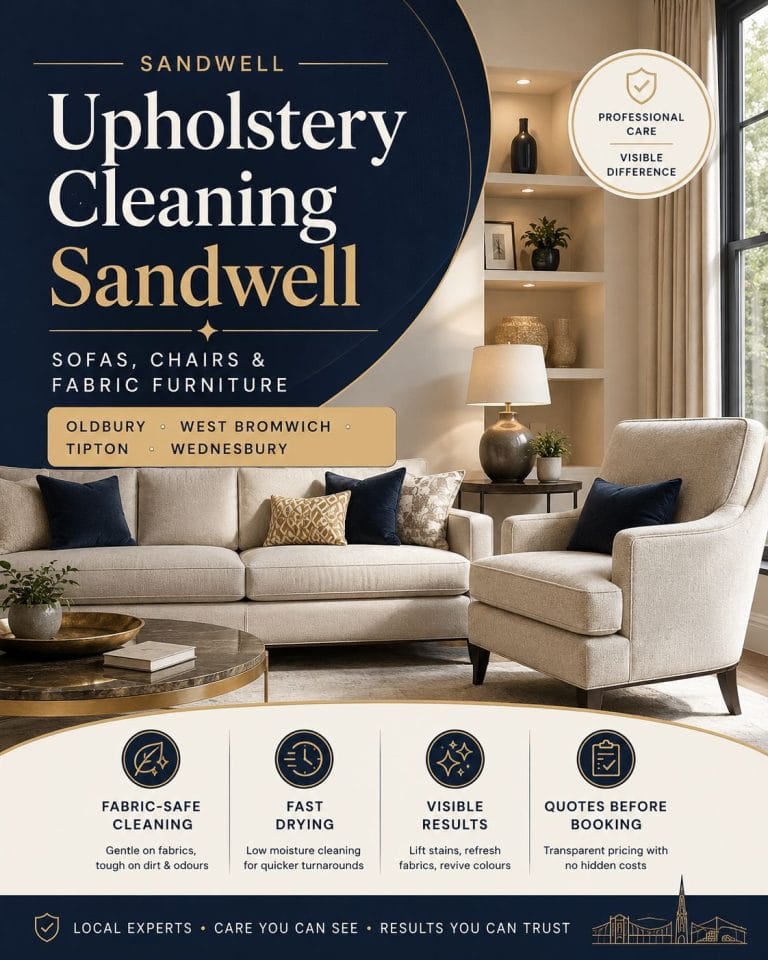 Upholstery Cleaning Sandwell 1 Upholstery cleaning in Sandwell for sofas chairs and fabric furniture across Oldbury West Bromwich Tipton and Wednesbury
