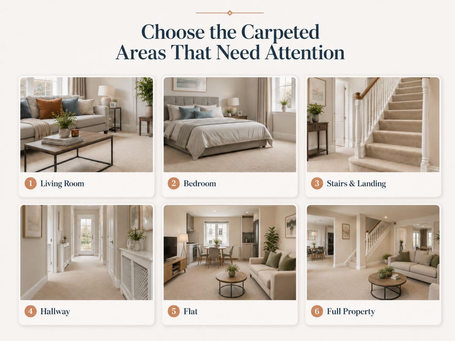 Carpeted areas cleaned in West Bromwich including living rooms bedrooms stairs hallways flats and carpets throughout the property